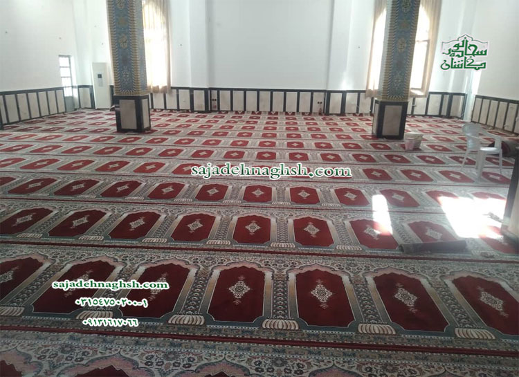 نصب فرش مسجد در تنکابن
